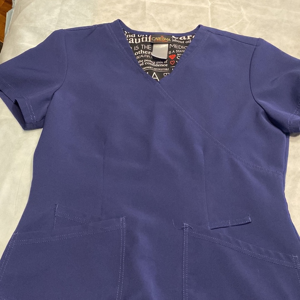 Scrub Set by Sofia Vergara. Size Medium. Color Navy Blue